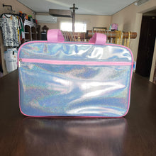 Cargar imagen en el visor de la galería, Maleta Charol Tornasol Rosa