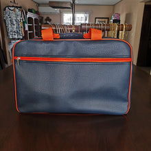 Cargar imagen en el visor de la galería, Maleta Vinipiel Marino Naranja