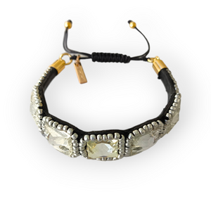 Pulsera CUADROS chaquira