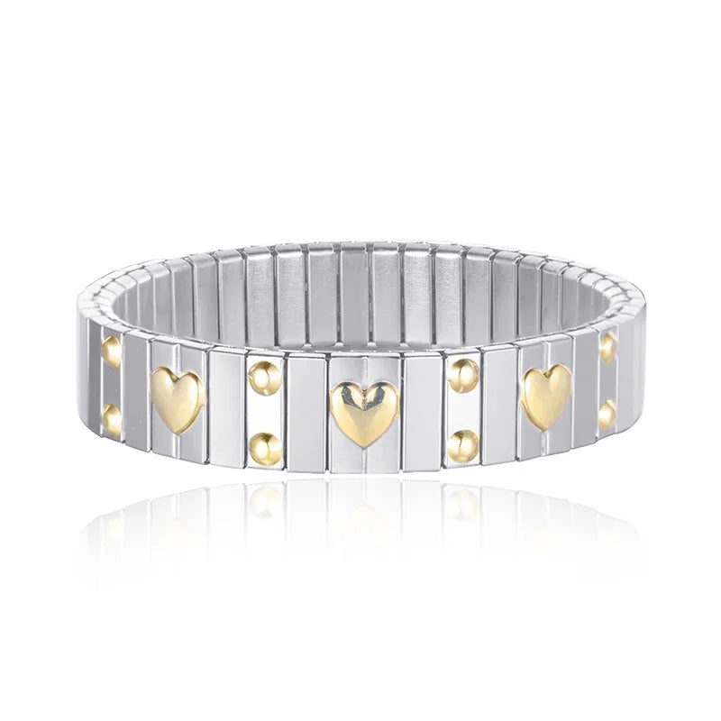 Brazalete Corazones