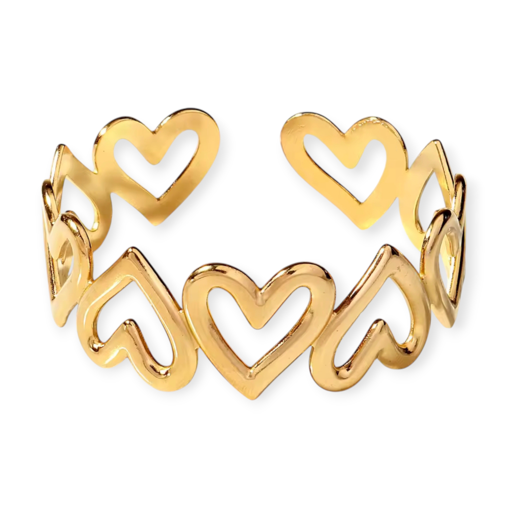 Brazalete Corazones