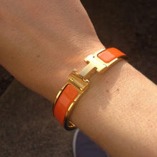 Cargar imagen en el visor de la galería, Brazalete H Naranja