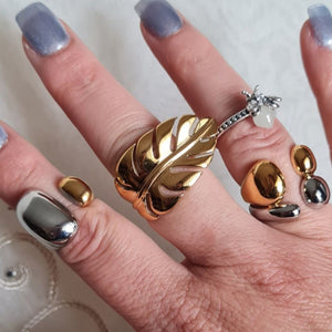 Anillo Hoja