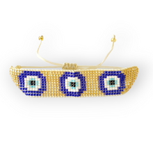 Cargar imagen en el visor de la galería, Pulsera Ojitos Miyuki