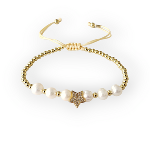 Pulsera Estrella Perlas