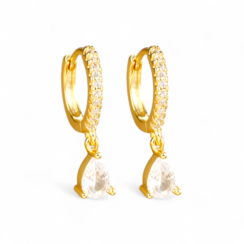 Aretes Gota Cristal