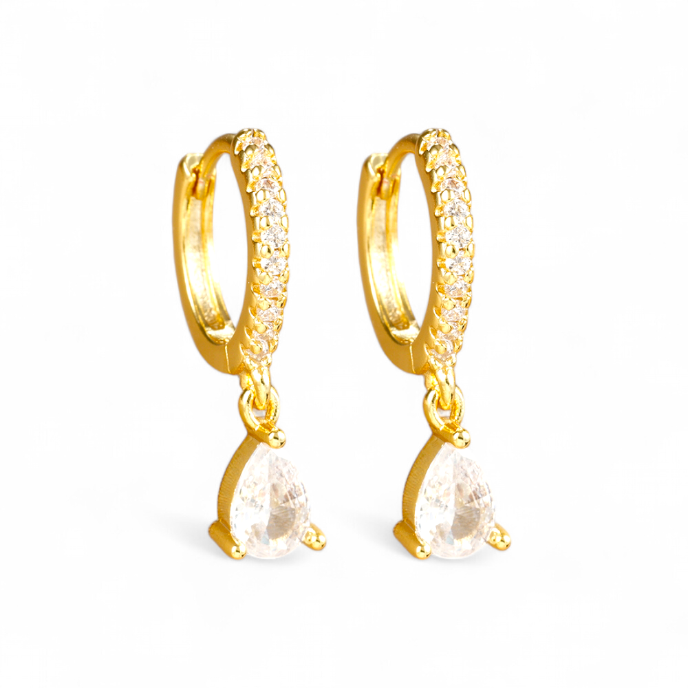 Aretes Gota Cristal