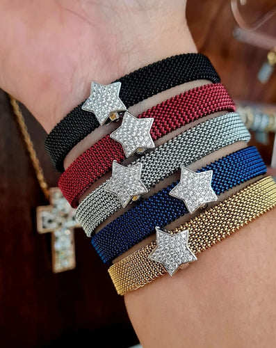 Pulsera Malla Estrella