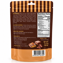 Cargar imagen en el visor de la galería, Reverso del empaque Chocovia con tabla nutrimental, lista de ingredientes, código de barras y origen.