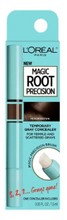 Cargar imagen en el visor de la galería, Empaque del corrector temporal de canas Magic Root Precision tono Medium Brown de L'Oréal Paris.