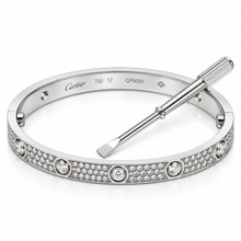 Cargar imagen en el visor de la galería, Brazalete Love Cristral