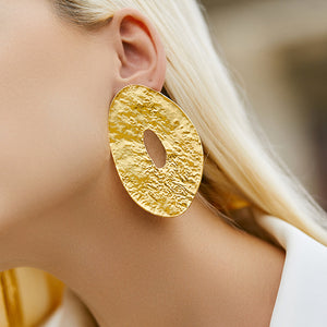 Aretes Medallón