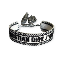 Cargar imagen en el visor de la galería, Pulsera Tejida CD Blanco