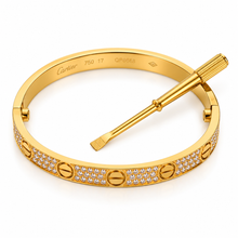 Cargar imagen en el visor de la galería, Brazalete Love Circonia