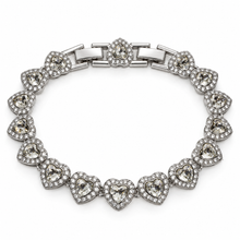 Cargar imagen en el visor de la galería, Pulsera Corazón Swarovski