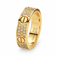 Cargar imagen en el visor de la galería, Anillo Love Circonia