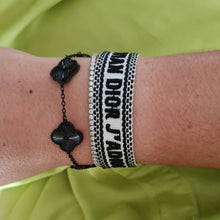 Cargar imagen en el visor de la galería, Pulsera Tejida CD Blanco