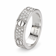 Cargar imagen en el visor de la galería, Anillo Love Circonia