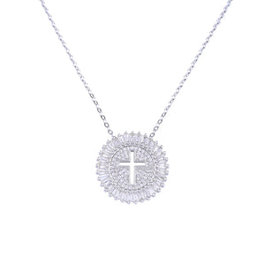 Collar Cruz Circonia