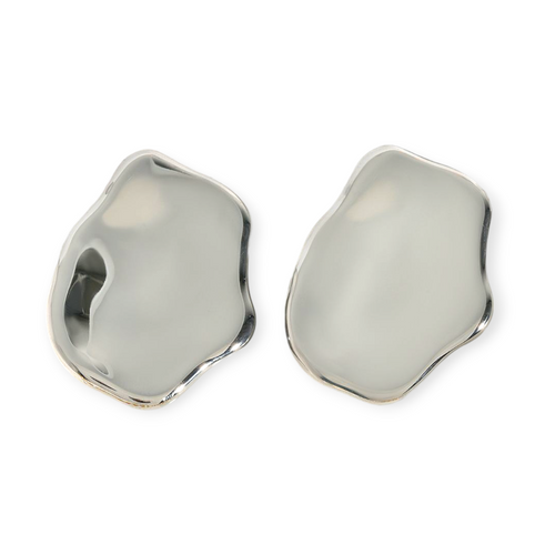 Aretes Plata Grande