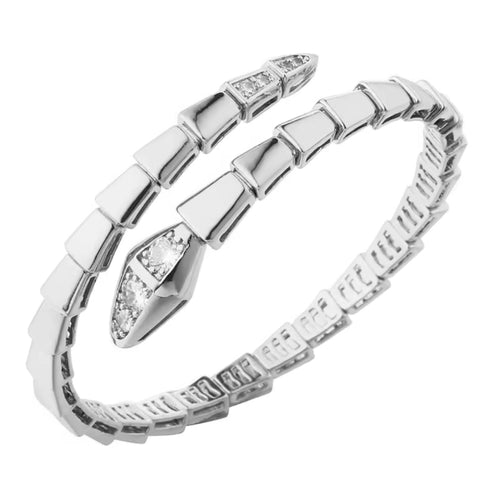 Brazalete Serpiente Circonia