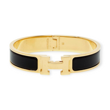 Cargar imagen en el visor de la galería, Brazalete H Negra