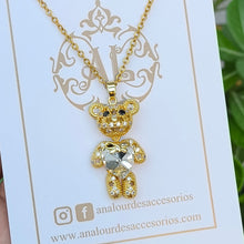 Cargar imagen en el visor de la galería, Collar Osito Corazón