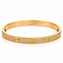 Cargar imagen en el visor de la galería, Brazalete Love Circonia