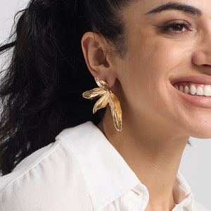 Aretes Media Flor