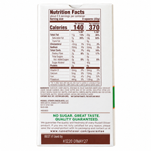 Cargar imagen en el visor de la galería, Reverso del empaque de Russell Stover Sugar Free con tabla nutrimental e información de ingredientes