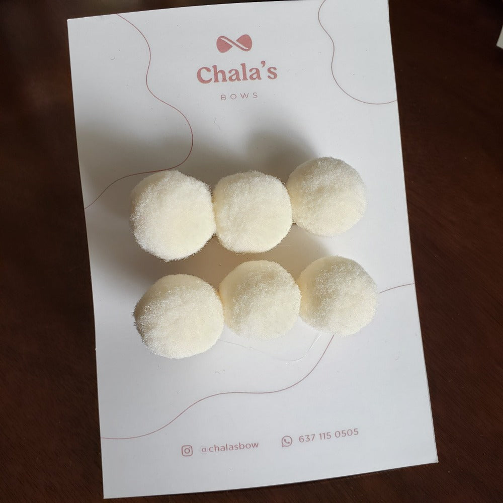 Broches Pompom