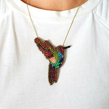 Cargar imagen en el visor de la galería, Collar Colibrí