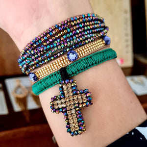 Pulsera Semanario Multicristal