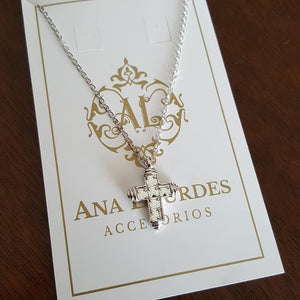 Collar Cruz Circonia