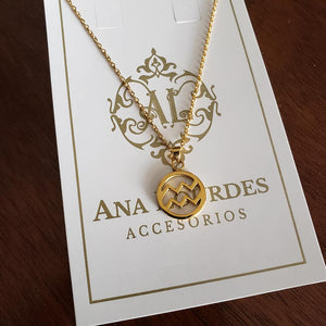 Collar Signo Zodiacal Círculo