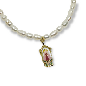 Collar Virgencita Plis